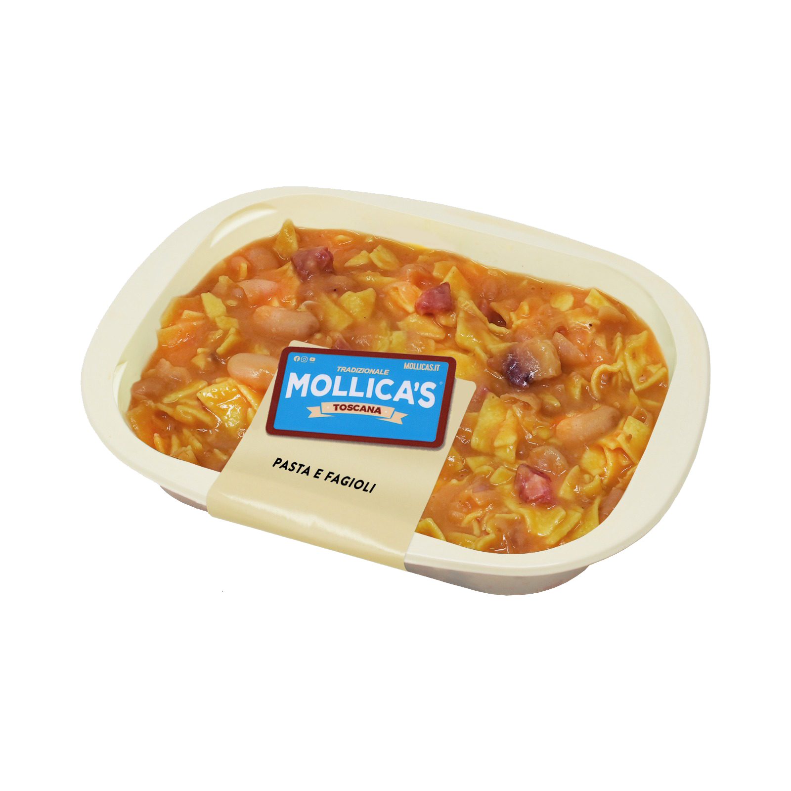 pasta e fagioli mollica's in conad